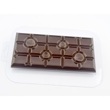 Форма для шоколада Плитка дифракция